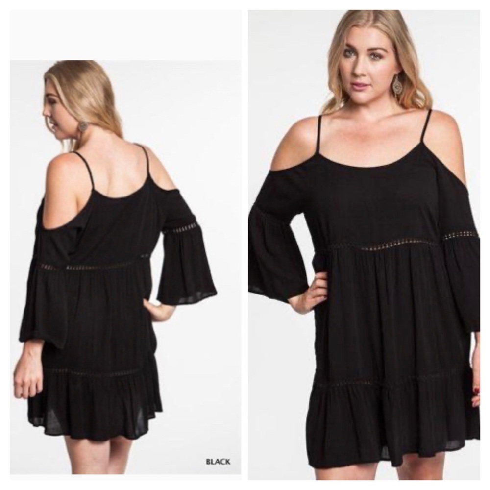 PATRONS OF PEACE black dress Urban outfitters. L
